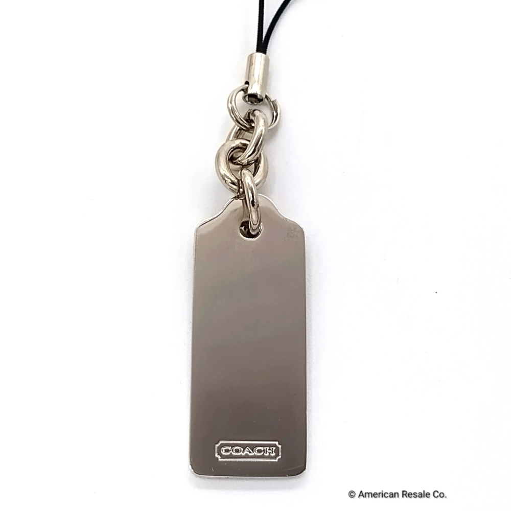 NWT COACH Vintage LOZ Pave Lanyard Diamond Keychain FOB Purse Charm #8865 - Picture 5 of 9